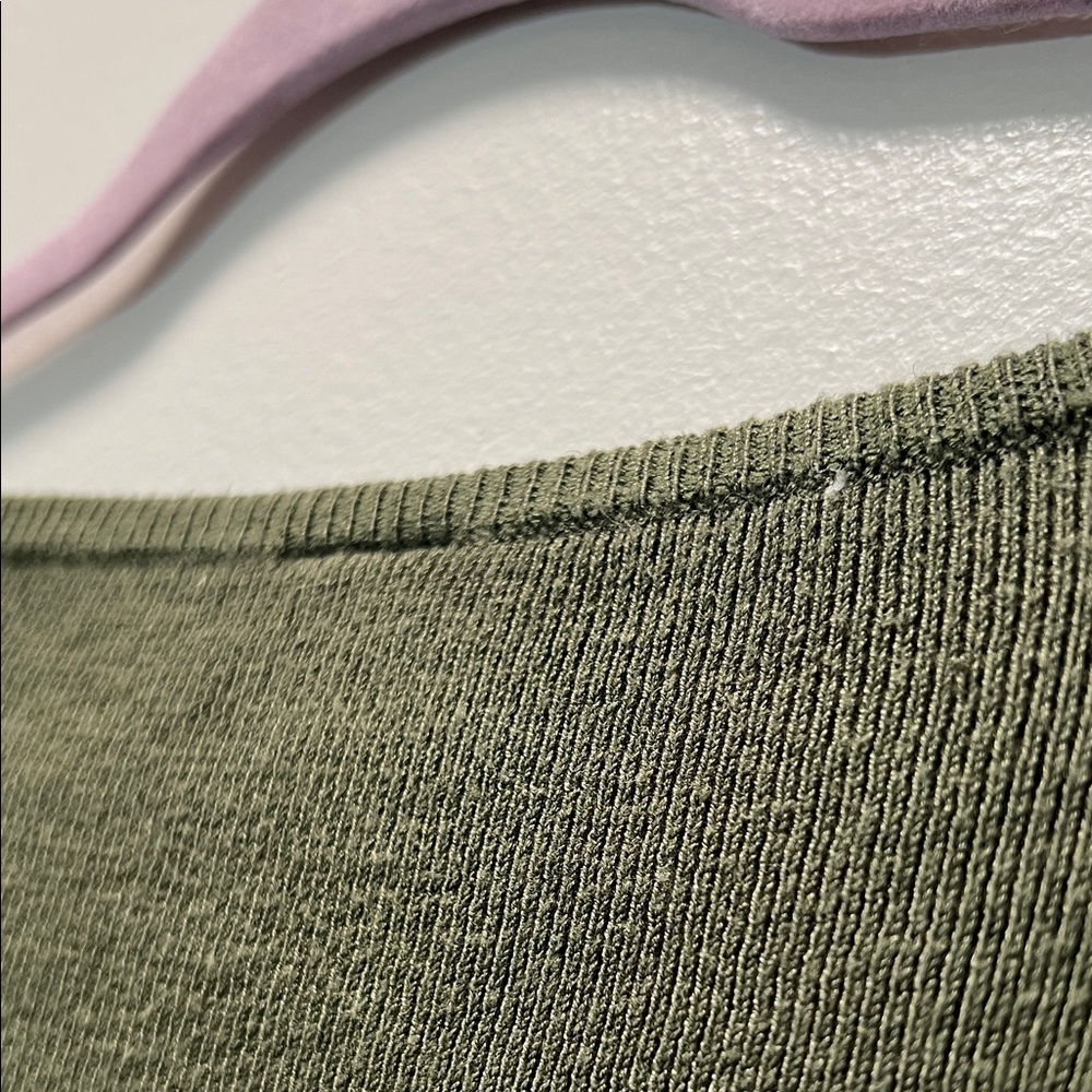Green Faded Glory Sweater with Bell Sleeves - Picture 15 of 15